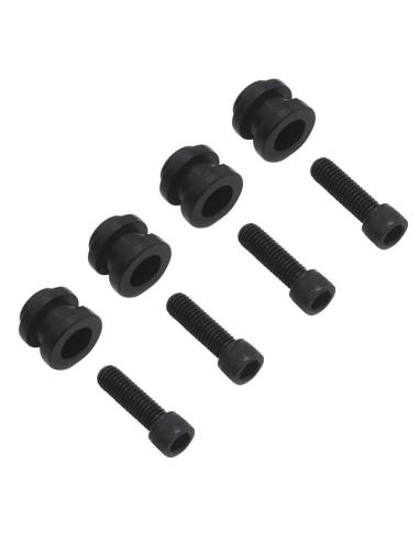 KIT DE FIXAÇÃO PARA ENCOSTO SISSY BAR HARLEY SOFTAIL FLDE, FLHC, FLHCS, FLSL, FXBB, FXFB, FXFBS, FXLR (2018-2023)