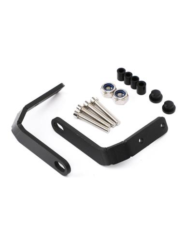 KIT DE REPOSICIONAMENTO DOS ESPELHOS PARA HONDA REBEL CMX500/300 (2017-2021), ALUMÍNIO PRETO