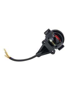 TAIL LIGHT RETRO LECTER E-MARK BLACK 2