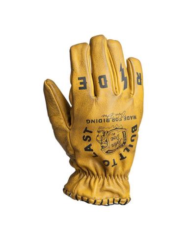John Doe Coyote Gloves Yellow/Black – Craftsmanship, Protection & Retro Style