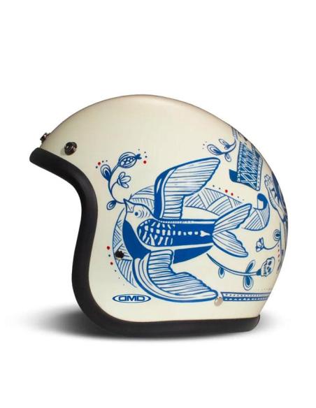 CAPACETE JET DMD RETRO TIGRE