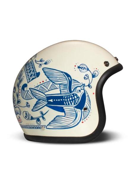 CAPACETE JET DMD RETRO TIGRE