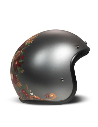 DMD RETRO JET HELMET SKULL