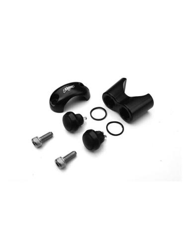 Comprar Abrazadera De Dos Pulsadores Negra Manillar 22Mm (7/8") a precio de oferta