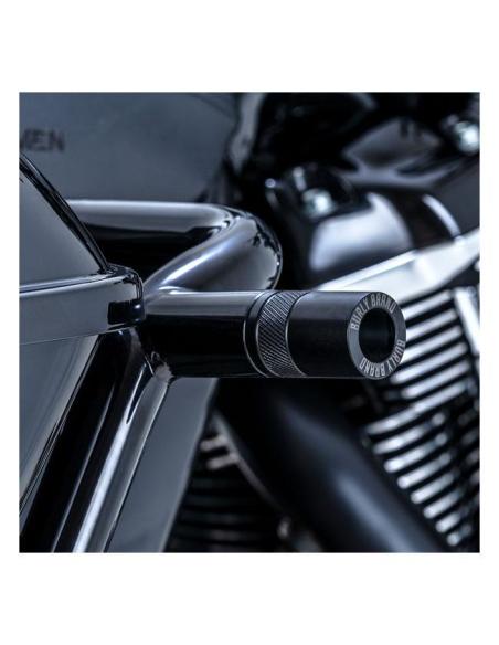 BRAWLER REAR CRASH BAR KIT BURLY BRAND FOR HD TOURING 14-UP BLACK