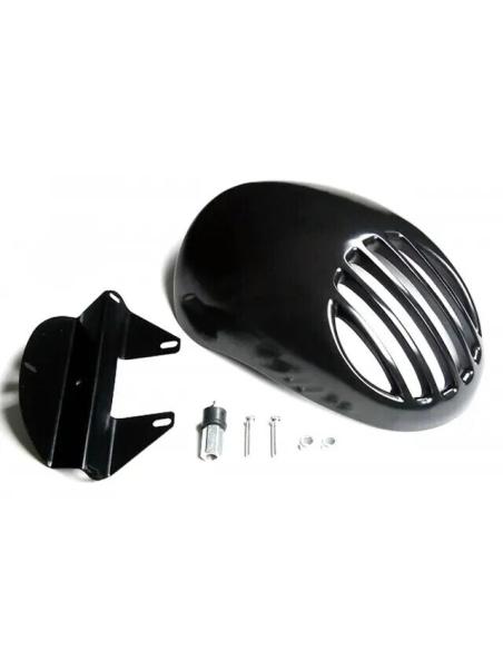 Comprar Mini Cupula Vramack Rejilla Negro Brillo Para Sportsters a precio de oferta
