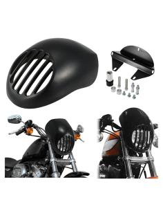 VRAMACK MINI DOME FOR SPORTSTERS BLACK MATT GRILLE