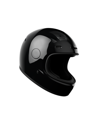 CAPACETE JOHN DOE JD/ONE GLOSSY BLACK