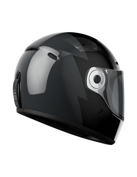CAPACETE JOHN DOE JD/ONE SIGNATURE BLACK/GREY