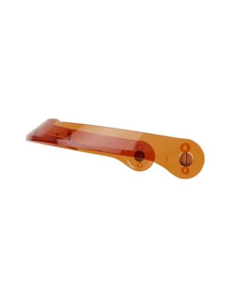 VISEIRA CURTA CAPACETE JD/ONE ORANGE TRANSPARENT