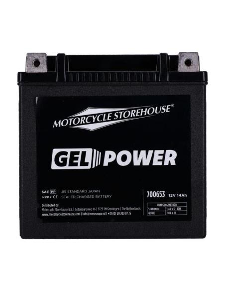 BATTERIE GEL SCELLÉE MCS NANO SERIESYTX14L - 12V 14AH 260CCA