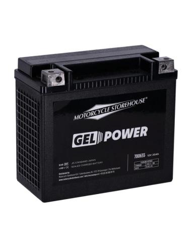 MCS NANO SERIES GEL BATTERY YTX20L 12V 20AH 360CCA