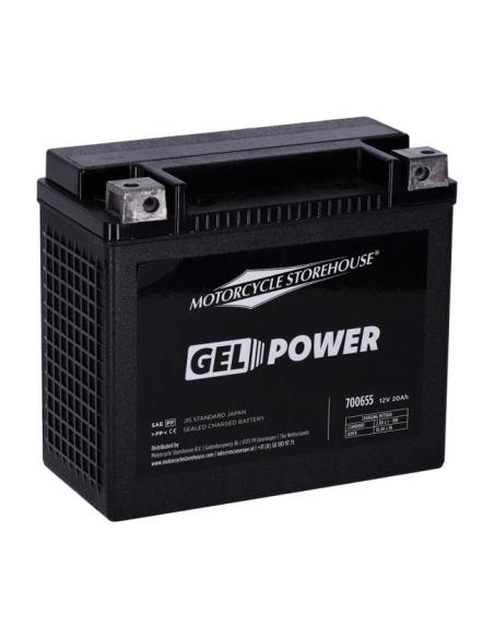 MCS NANO SERIES GEL BATTERY YTX20L 12V 20AH 360CCA