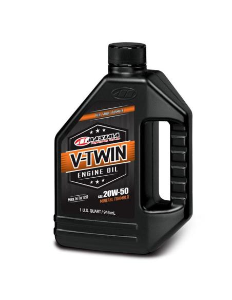 Acquista Olio Maxima Racing Oils V-Twin 20W50 Minerale – 1 Quart (946Cc) a prezzo speciale