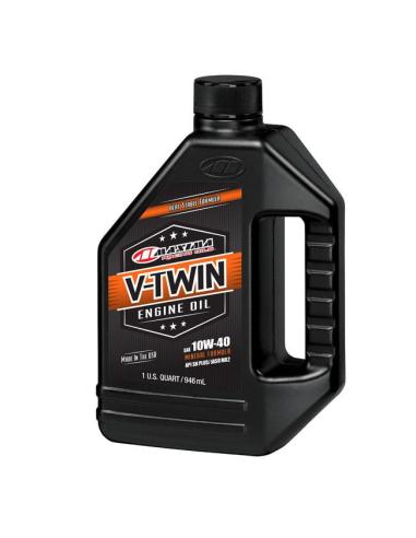MAXIMA RACING OILS V-TWIN MINERAL 10W40 ENGINE OIL – 1 QUART (946CC)