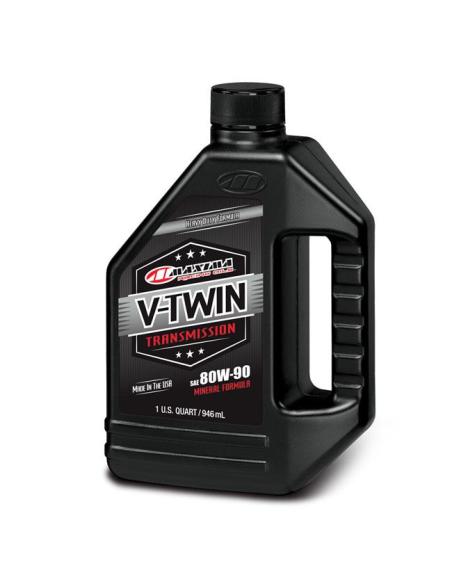MAXIMA RACING OILS V-TWIN TRANSMISSION/GEAR OIL 80W90 – 1 QUART (946CC)