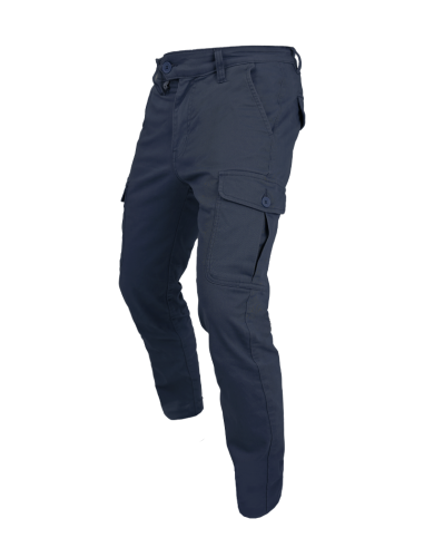 Acquista Pantaloni By City Army Man Blu Con Tasche Multifunzionali a Prezzo Scontato