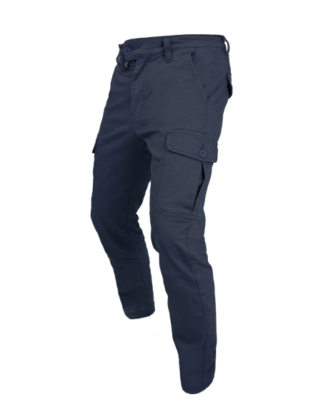 CALÇAS BY CITY ARMY MAN BLUE COM  BOLSOS MULTIFUNCIONAIS