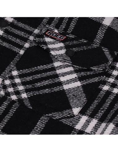 Acquista Camicia Roeg Blaze Flannel Nera a prezzo speciale