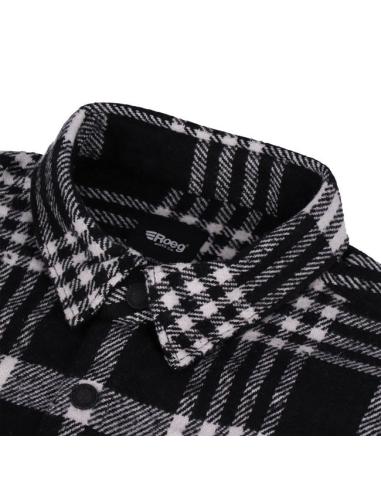 Camisa Roeg Blaze Flannel Preta | Estilo e Resistência