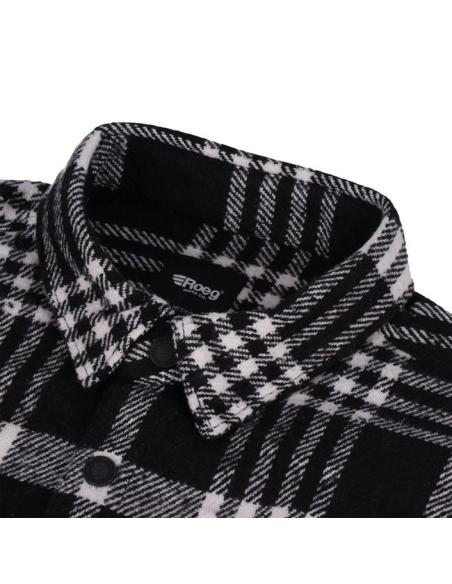 Acquista Camicia Roeg Blaze Flannel Nera a prezzo speciale
