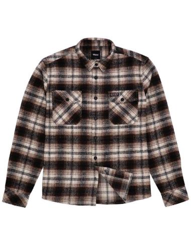 Acquista Camicia Roeg Blaze Flannel Marrone a prezzo scontato