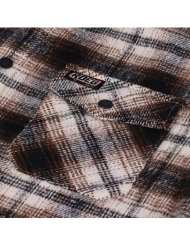 Acquista Camicia Roeg Blaze Flannel Marrone a prezzo scontato