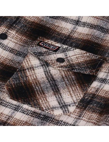 Acquista Camicia Roeg Blaze Flannel Marrone a prezzo scontato