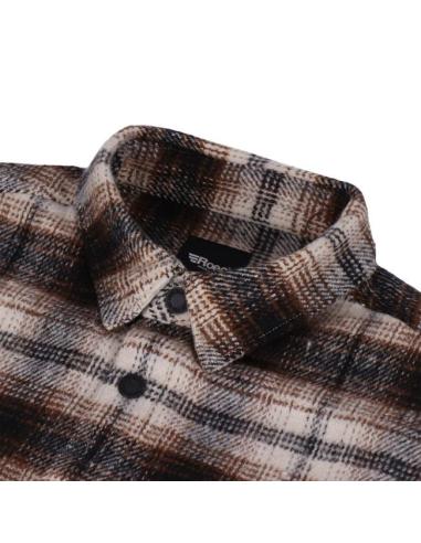 Acquista Camicia Roeg Blaze Flannel Marrone a prezzo scontato