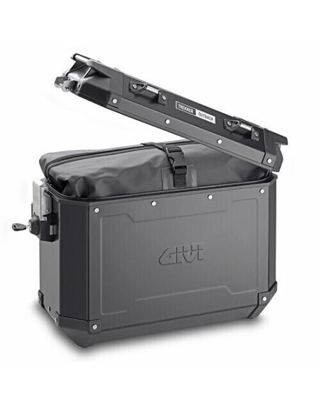 Maletas Laterales Givi Trekker Outback 37L. Aluminio Negro