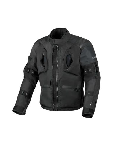 Acquista Giacca Macna Higera Nera - 2 Strati con Protezioni Risc™ e Sistema Summer Comfort a prezzo scontato