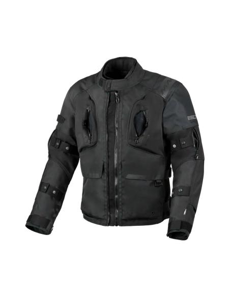 Acquista Giacca Macna Higera Nera - 2 Strati con Protezioni Risc™ e Sistema Summer Comfort a prezzo scontato