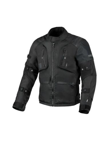 Acquista Giacca Macna Higera Nera - 2 Strati con Protezioni Risc™ e Sistema Summer Comfort a prezzo scontato