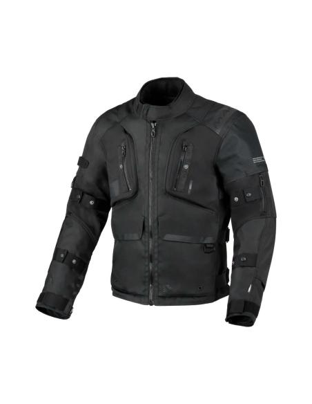 Acquista Giacca Macna Higera Nera - 2 Strati con Protezioni Risc™ e Sistema Summer Comfort a prezzo scontato