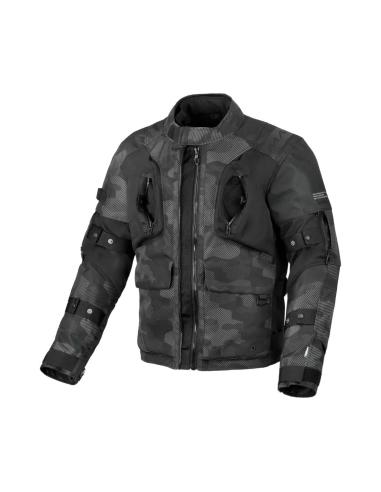 Jaqueta Macna Higera Black/Grey Camo | Estilo Agressivo e Proteção Total
