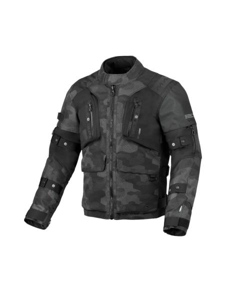 Jaqueta Macna Higera Black/Grey Camo | Estilo Agressivo e Proteção Total