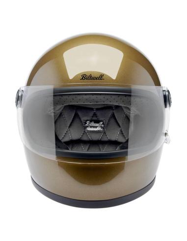 BILTWELL GRINGO S 22.06 UGLY GOLD METALLIC HELMET