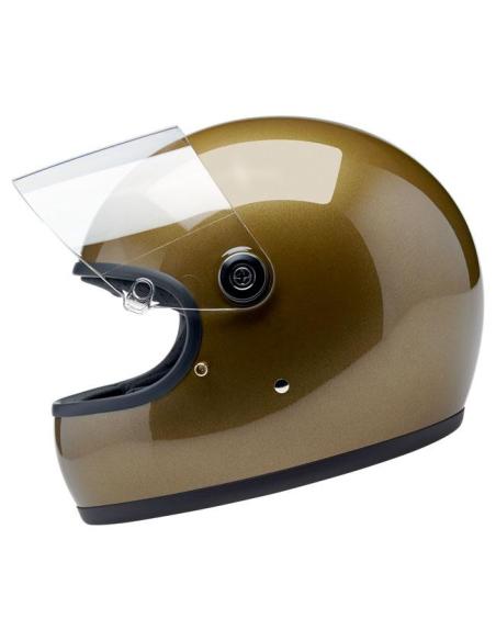 BILTWELL GRINGO S 22.06 UGLY GOLD METALLIC HELMET