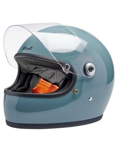 BILTWELL GRINGO S 22.06 AGAVE BLUE GLOSS HELMET