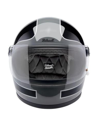 CAPACETE BILTWELL GRINGO S 22.06 GLOSS STORM GREY/BLACK TRACKER