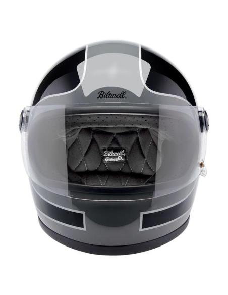 Comprar Casco Biltwell Gringo S 22.06 Gloss Storm Grey/Black Tracker a precio de oferta