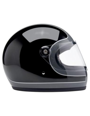 Comprar Casco Biltwell Gringo S 22.06 Gloss Storm Grey/Black Tracker a precio de oferta