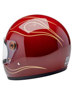 CASCO BILTWELL GRINGO S 22.06 GARNET RED FLAMES 2