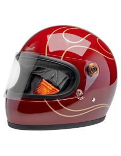 CASCO BILTWELL GRINGO S 22.06 GARNET RED FLAMES