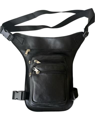 Comprar Bolsa De Pierna De Piel Con 5 Bolsillos Lisa a precio de oferta