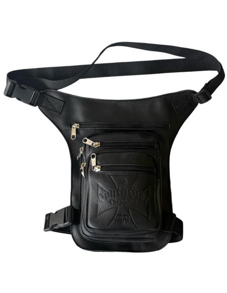 Sac de Cuisse en Cuir avec 5 Poches – Ajustable et Résistant