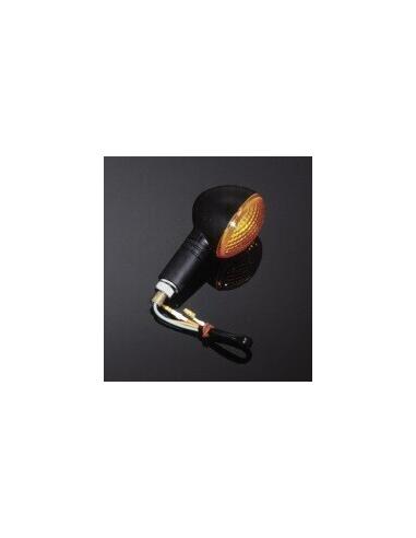TURNSIGNAL "LARGE CATEYE" BLACK E-MARK