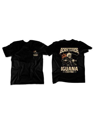 Acquista Maglietta Uomo Born To Ride – Edizione Restyling Con Doppia Stampa a prezzo scontato