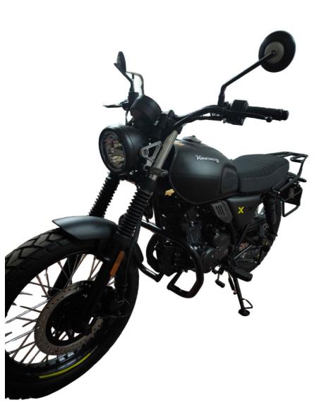 PROTETOR DE MOTOR PRETO 30 MM PARA KEEWAY XLIGHT 125