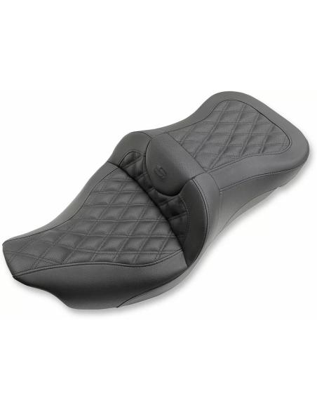 SELLE TOURING À DEUX NIVEAUX AVEC SADDLEGEL™ ET SOUTIEN LOMBAIRE POUR HARLEY-DAVIDSON